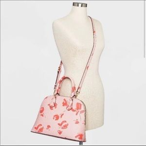 A new day floral satchel